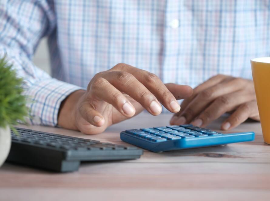 person using black computer keyboard